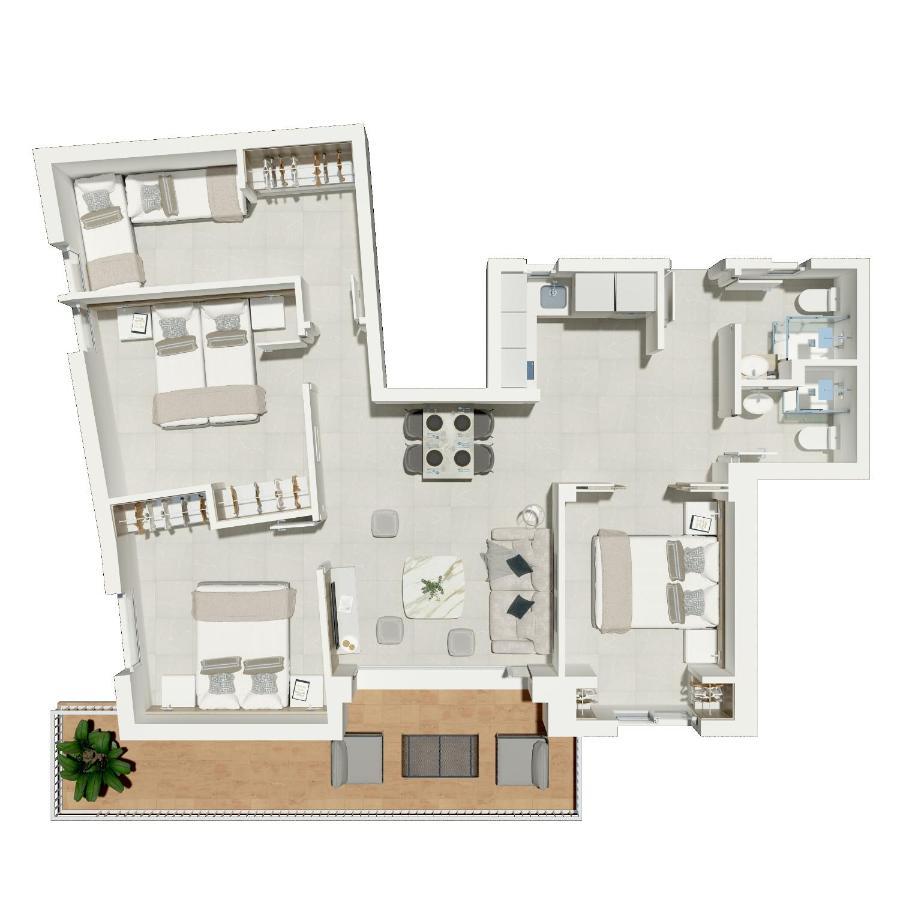 Four Bedroom Apartment Front Sea View,1606653314:JPEG