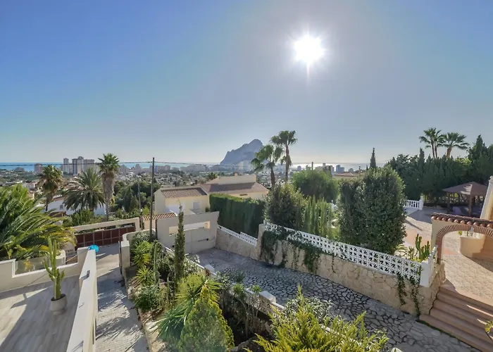 Villa Royale Private Pool Top Of The Hill Superb Views Calpe