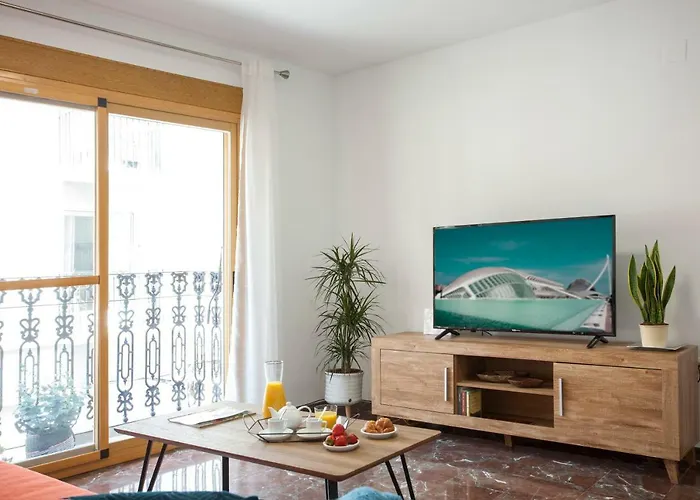 Haustierfreundliches Singularstays Ruzafa Terrace Valencia